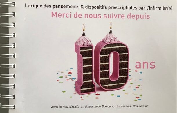 Couverture du Référentiel en Plaies et Cicatrisation 2015 de DomCica Toulouse